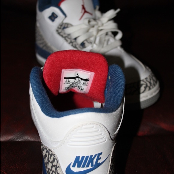True Blue 3s size 4.5Y - Picture 5 of 5